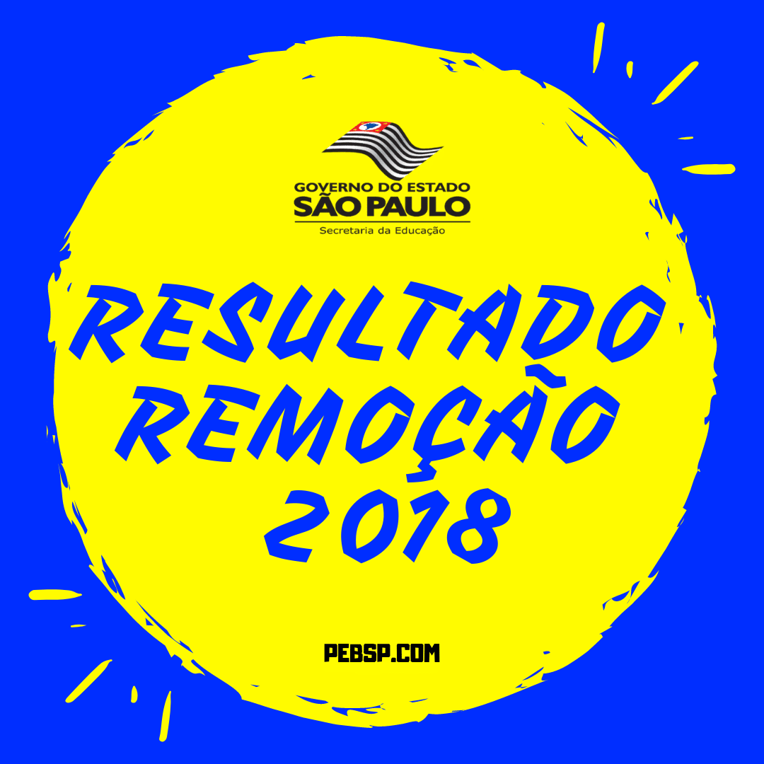 resultado remoção 2018