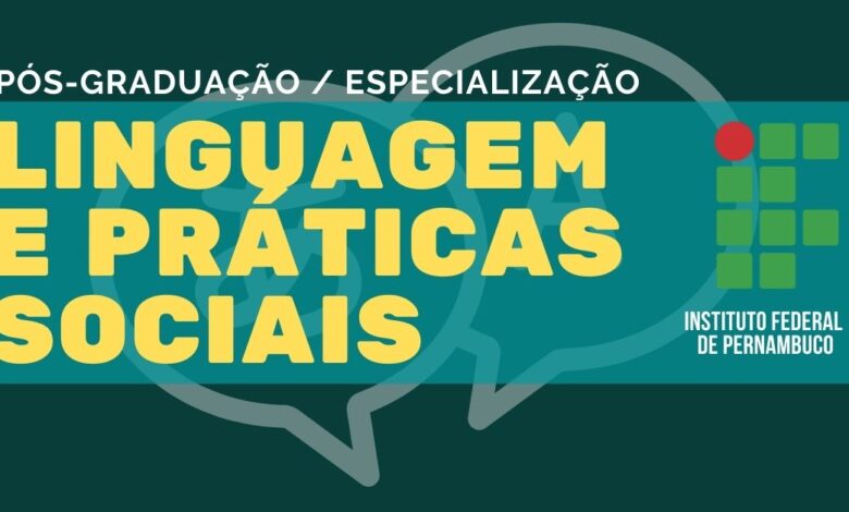 pós-graduação linguagem