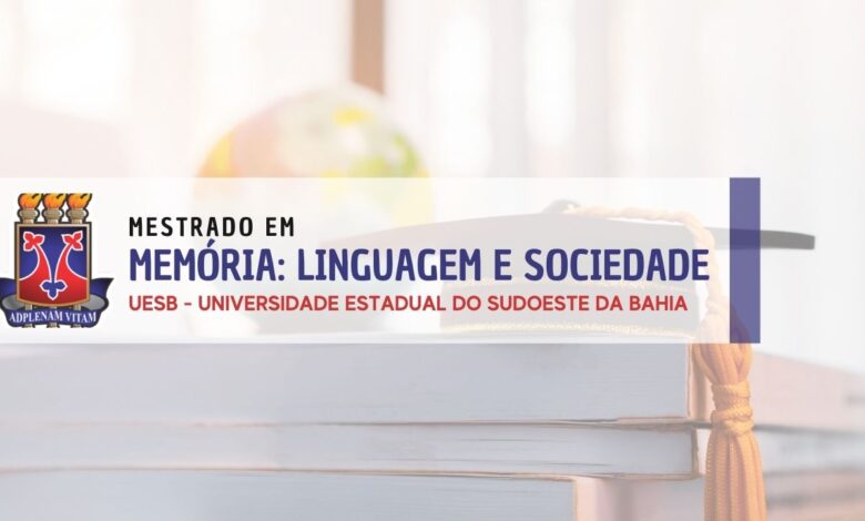 mestrado em memória, linguagem e sociedade