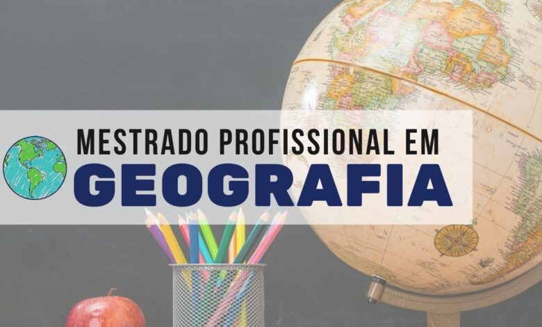 Mestrado em Geografia PROFGEO