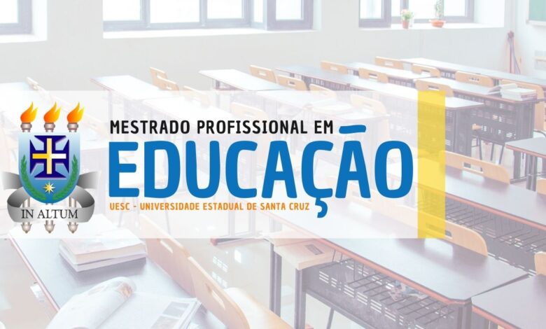 MESTRADO EDUCAÇÃO UESC