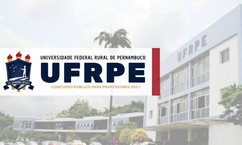 concurso professores UFRPE
