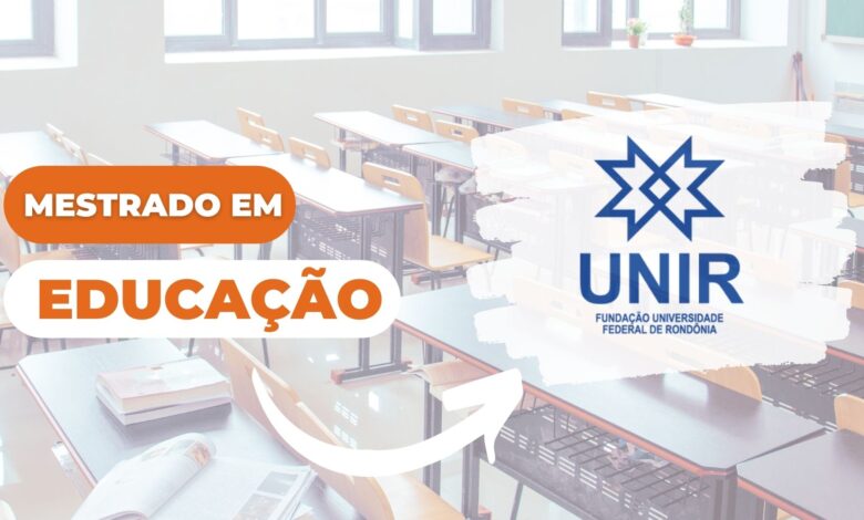 MESTRADO educação UNIR 2022