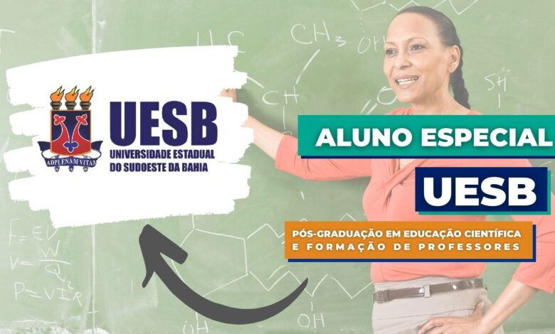 Aluno Especial Mestrado UESB