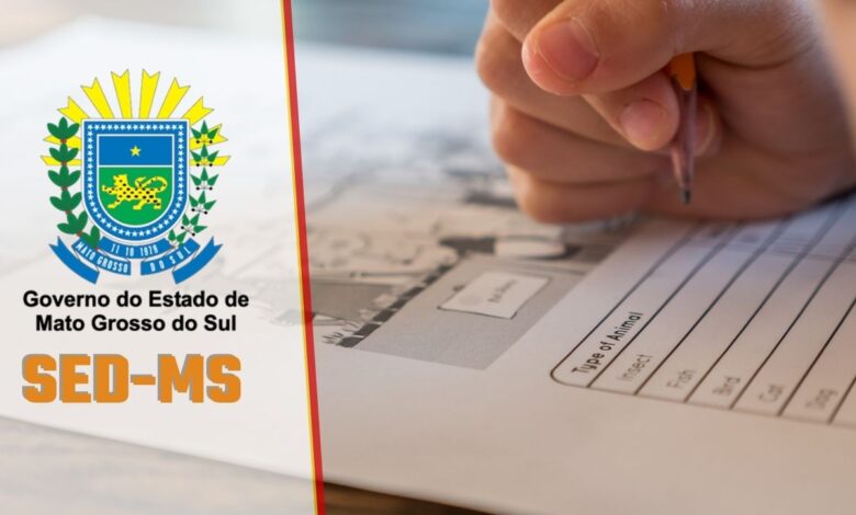 Concurso professores SED-MS