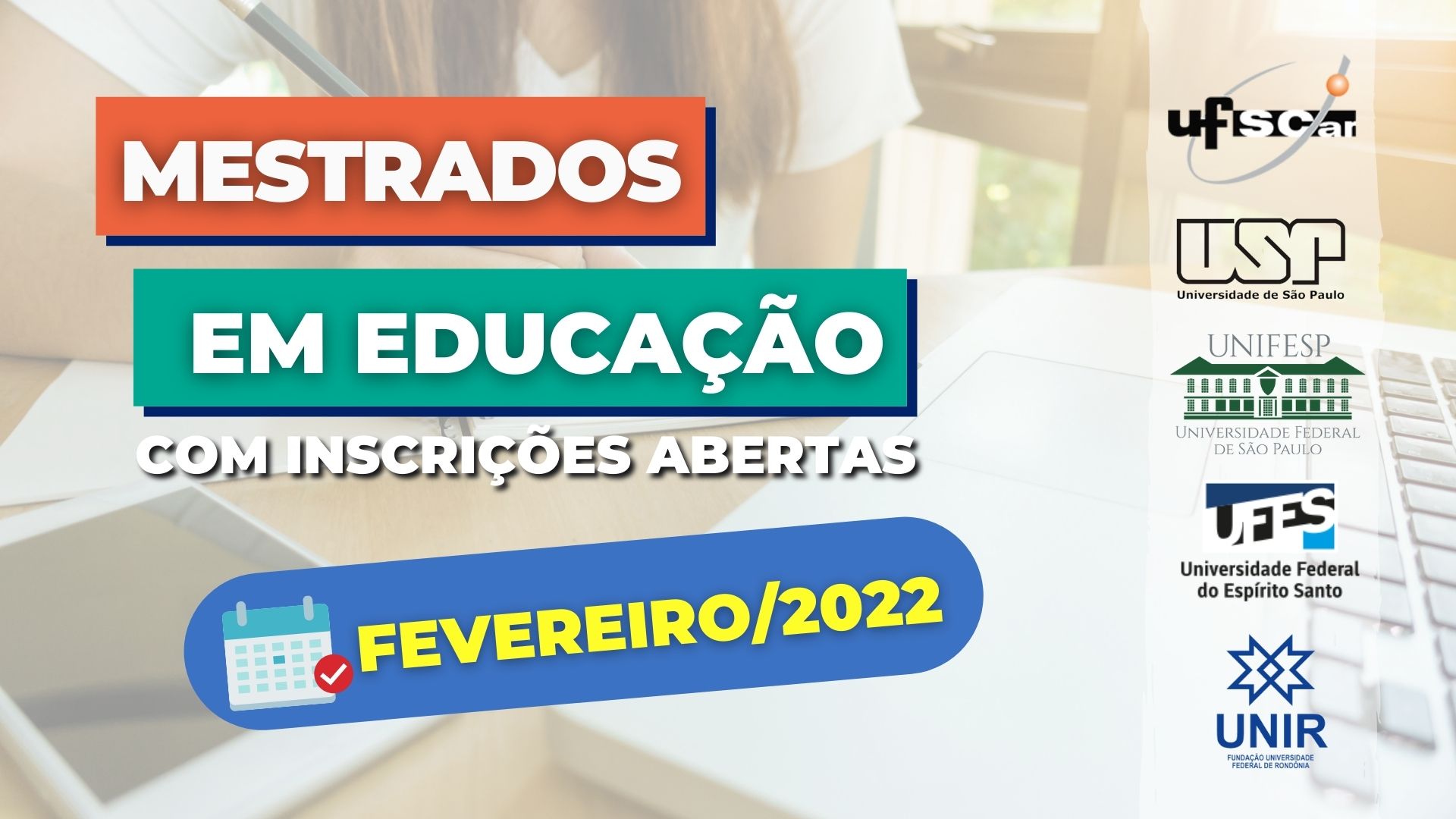 Mestrados Educação Fevereiro 2022 Mestrados Educação Fevereiro 2022
