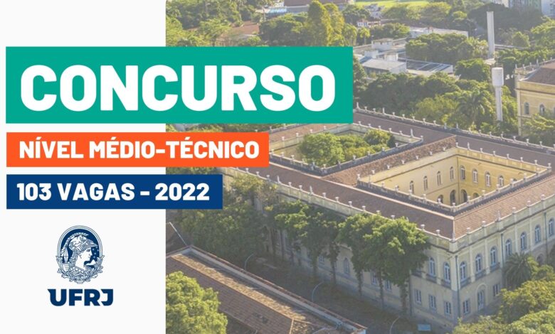 Concurso Nível Médio UFRJ