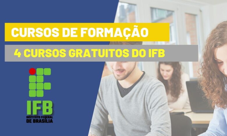 Cursos Formação do IFB