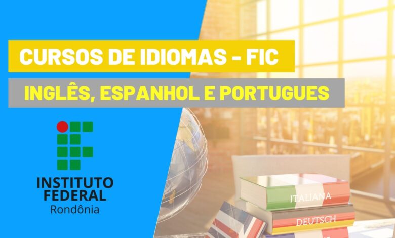 Cursos Idiomas IFRO
