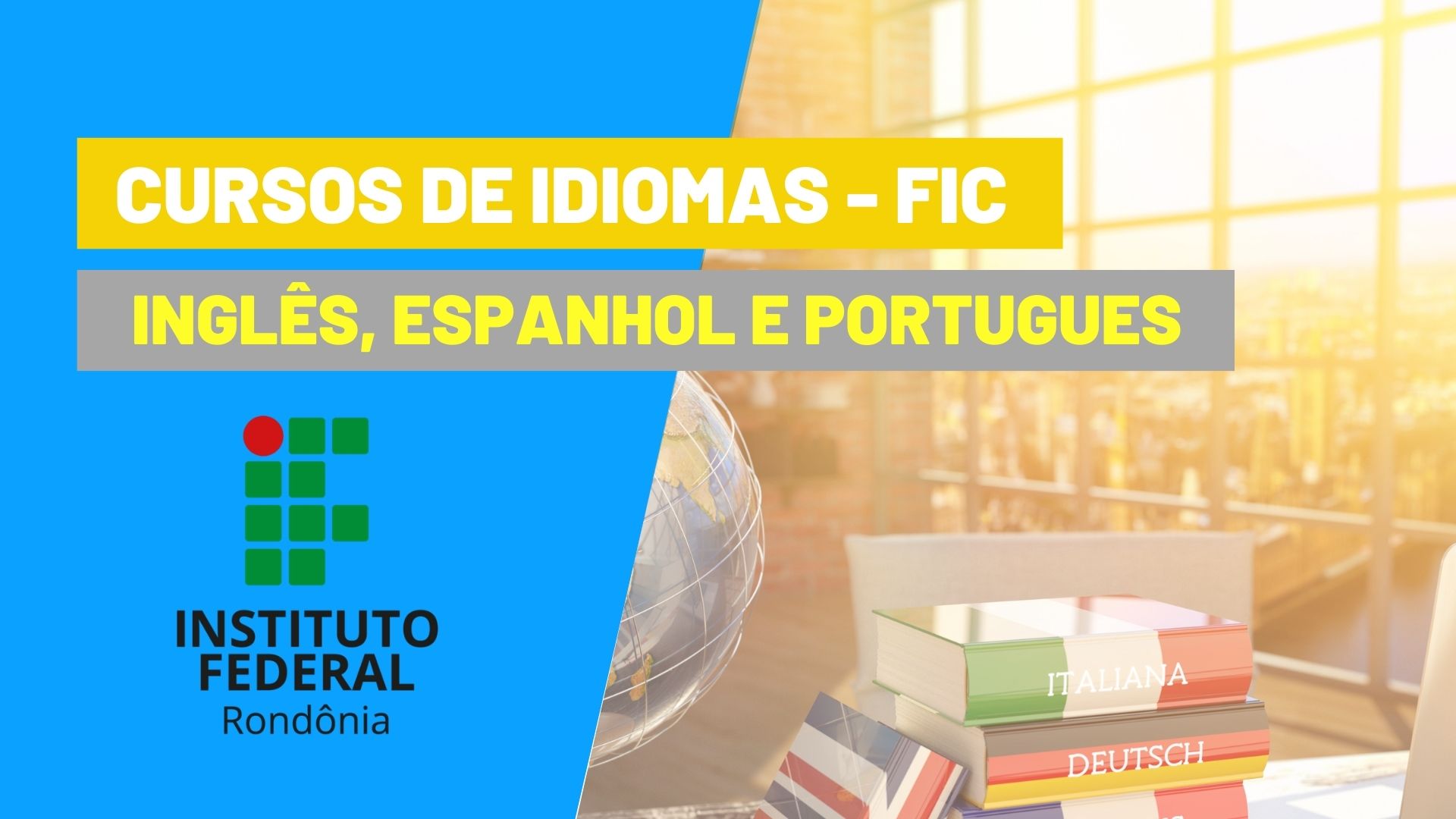 Cursos Idiomas IFRO Cursos Idiomas IFRO