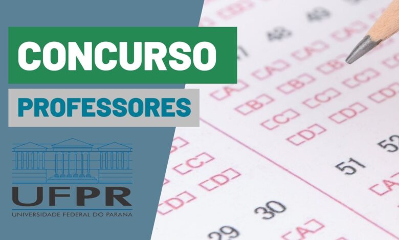 Concurso professores UFPR