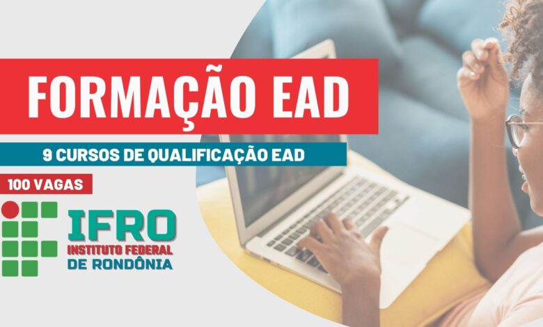 Cursos Formação a distância IFRO