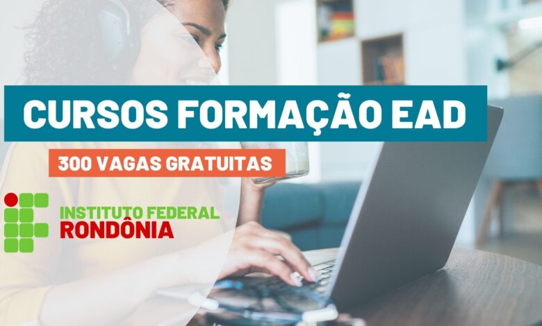 Cursos Formação a distância IFRO