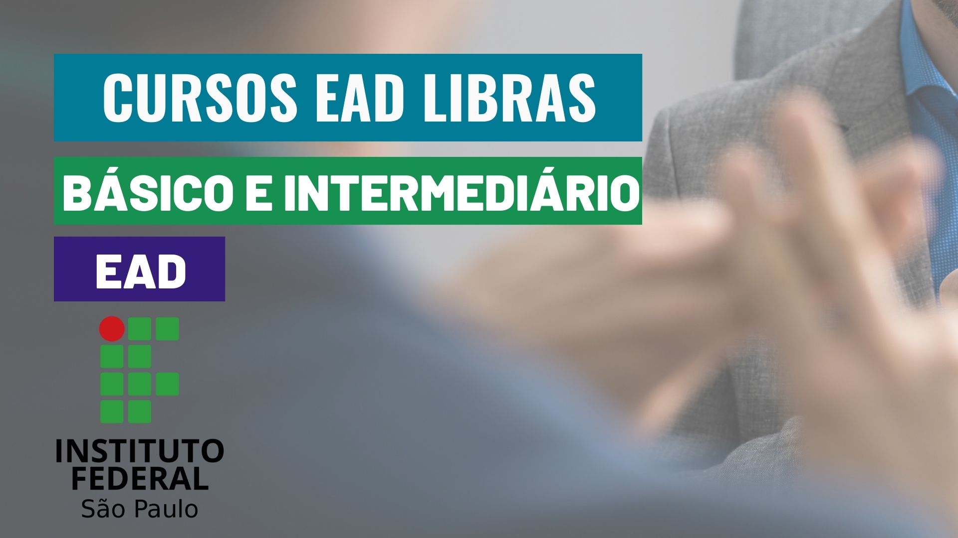 Cursos Libras IFSP Cursos Libras IFSP