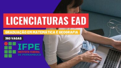 Licenciaturas a distância IFPE