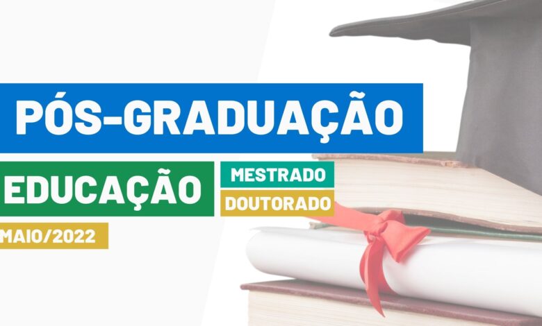 Mestrado Educação Maio 2022