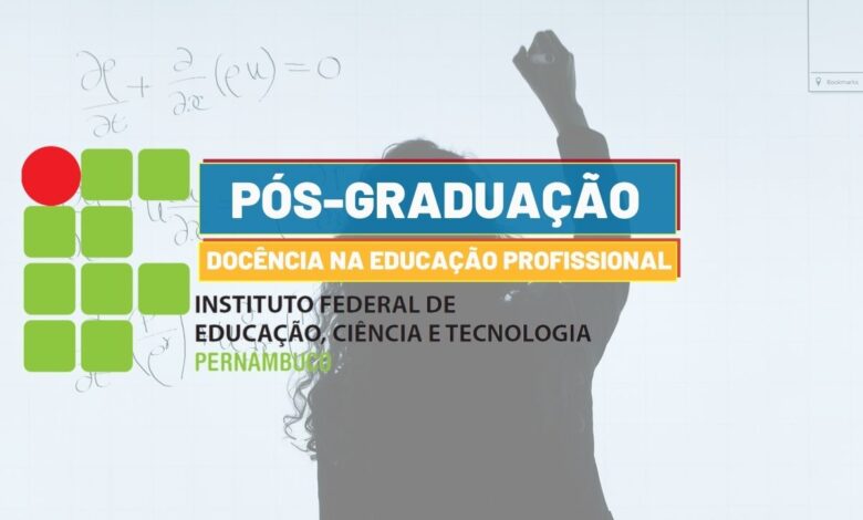 Pós-Graduação Educação IFPE