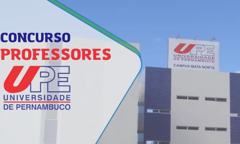 Concurso Professores Universitários UPE