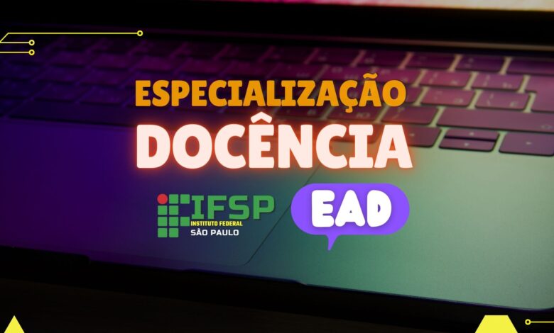 Especialização EAD Docência
