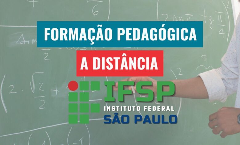 Formação Pedagógica EAD IFSP