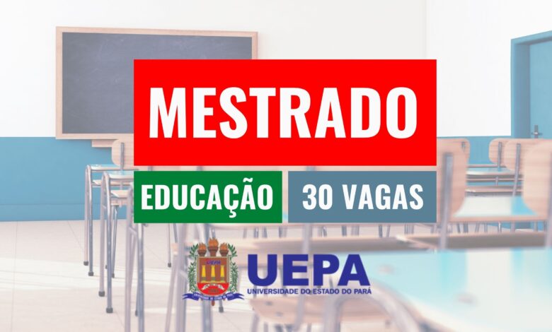Mestrado em Educação UEPA