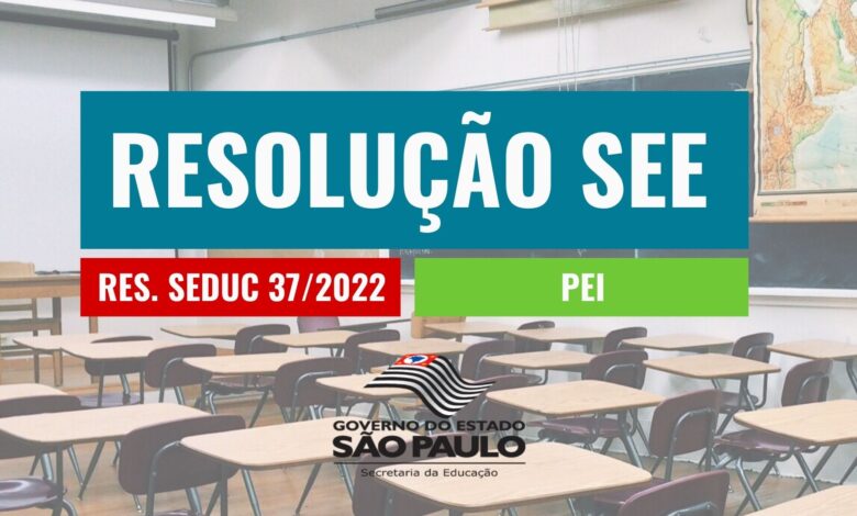 Resolução SEDUC 372022
