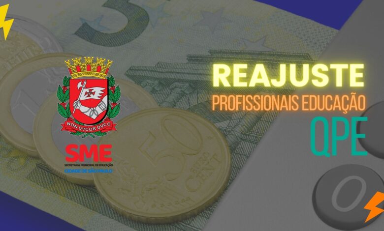reajuste professores sme