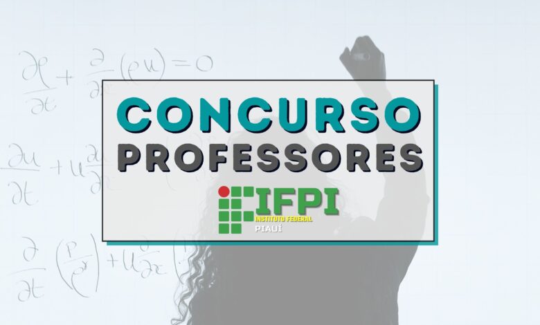 Concurso Professores IFPI