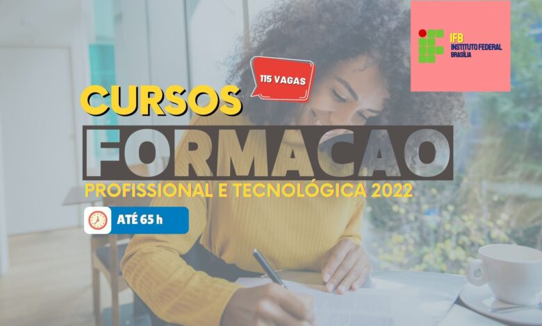 Cursos Formação IFB -