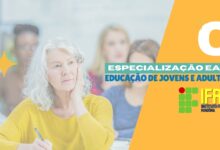 Especialização Educação jovens e adultos