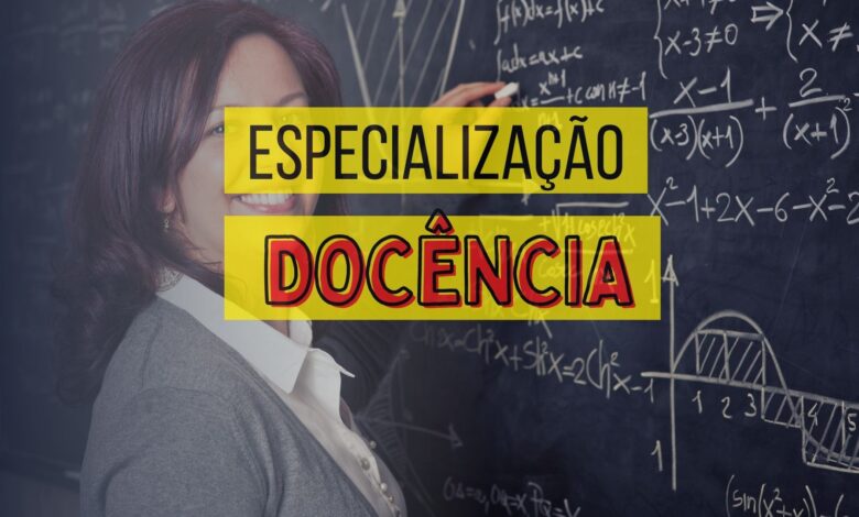Especialização a distância IFSC