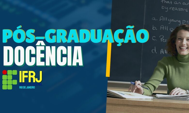 Pós-Graduação Docência IFRJ
