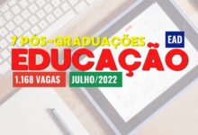 Pós-Graduações EAD Julho 2022