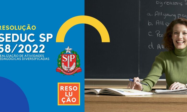 Resolução SEDUC 58 2022