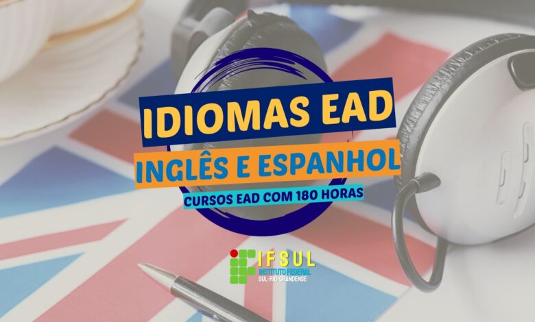 Cursos Inglês e Espanhol