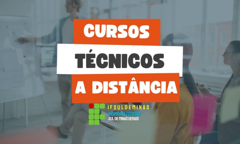 Cursos Técnicos EAD do IFSULDEMINAS