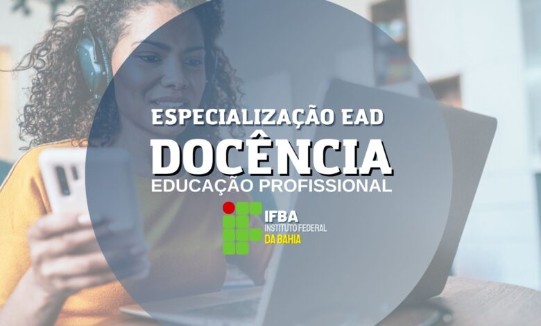 Especialização Docência IFBA