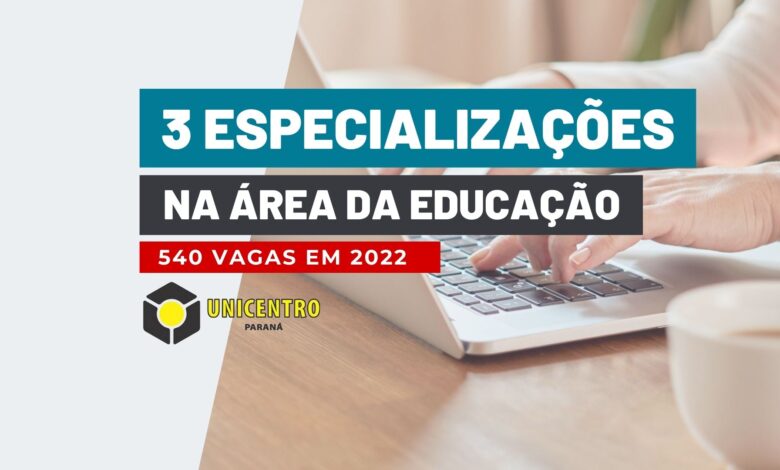 Especializações EAD UNICENTRO