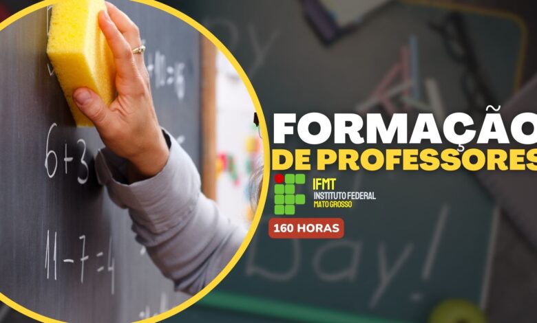 Formação professores EAD IFMT