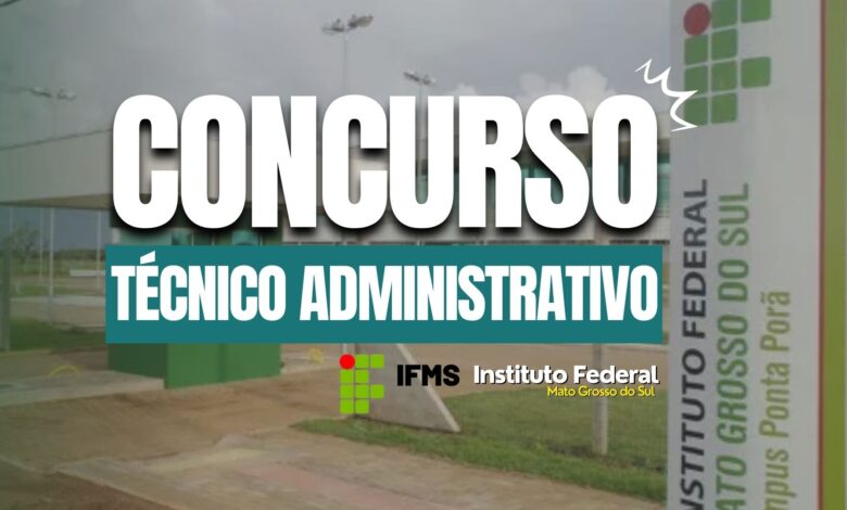 Concurso Técnico Administrativo IFMS