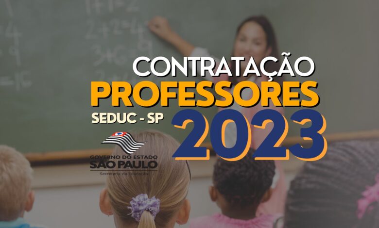 Contratação Professores SEDUC 2023