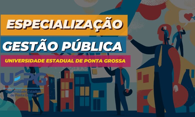 Especialização Gestão Pública EAD UEPG