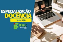 Especialização em docência EAD
