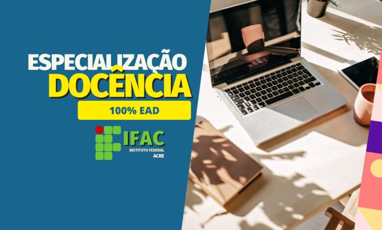 Especialização em docência EAD