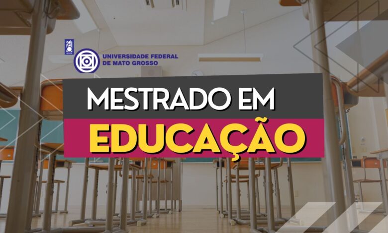 Mestrado Educação UFMT 2023