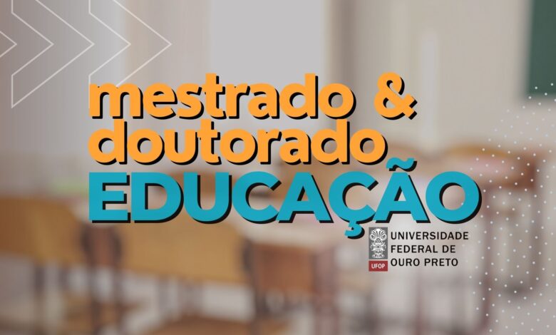 Mestrado Educação UFOP