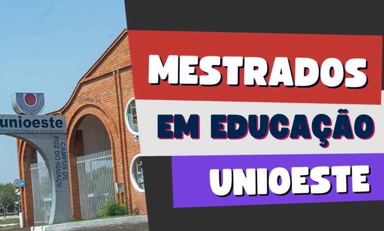Mestrados Educação UNIOESTE