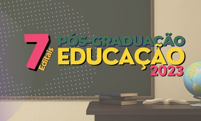 Inscrições Pós-Graduação Educação
