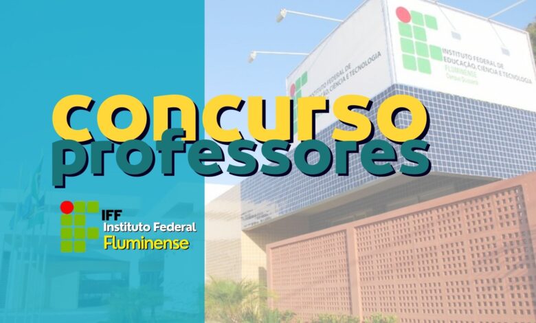 Concurso Professores IFF