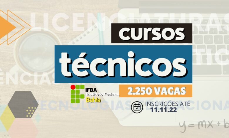 Cursos Técnicos IFBA 2023